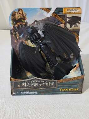 Toothless Dragon Figure Live Action 2025 Spin Master